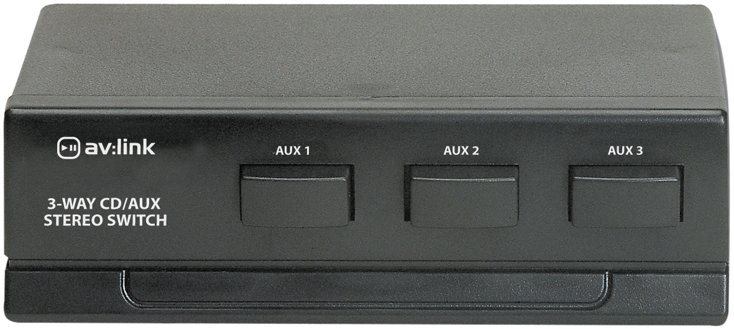 AV:Link Stereo CD/AUX switch, 3-way - view 3