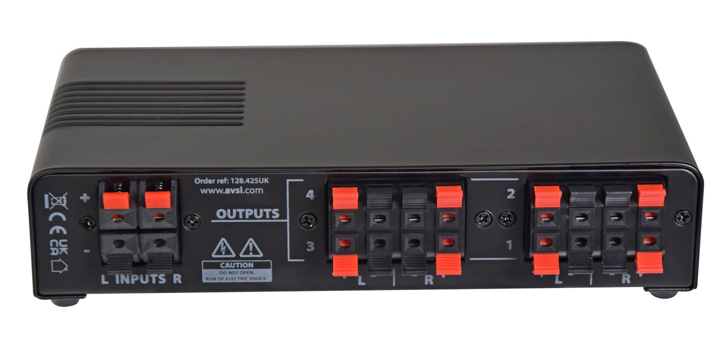 AV:Link 4 Way Protected loudspeaker switcher - view 4