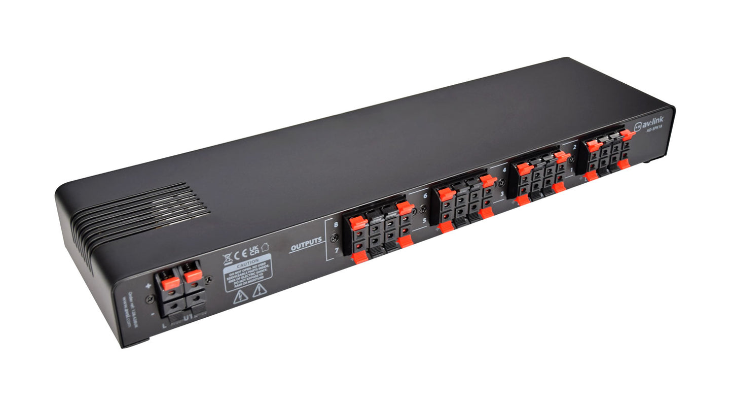 AV:Link (UK version) 8-way loudspeaker selector - view 3