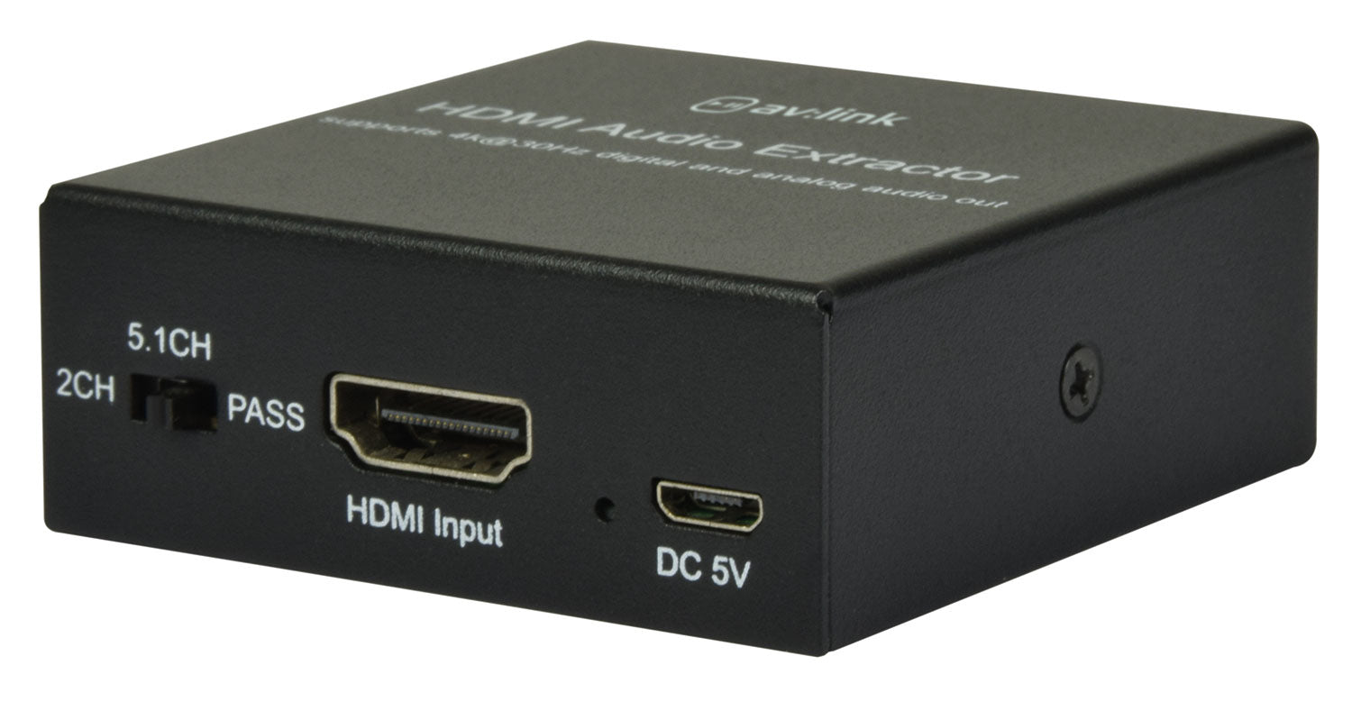 AV:Link 4K HDMI Digital Audio Extractor - view 2
