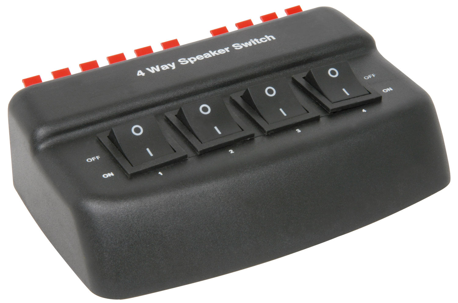AV:Link 4-Way Loudspeaker Selector - black version