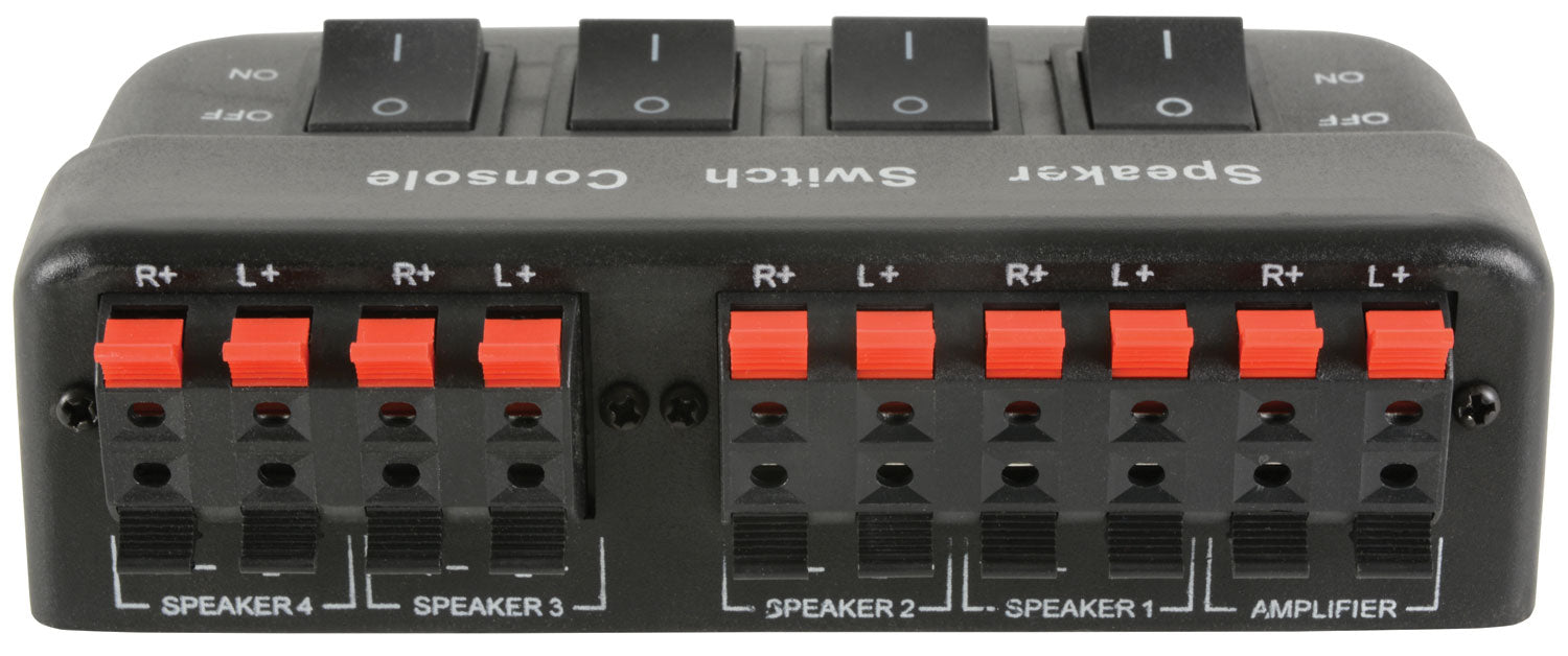 AV:Link 4-Way Loudspeaker Selector - black version - view 3