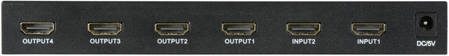 AV:Link HDMI Switch/Splitter 2x4 - view 2