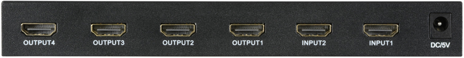 AV:Link HDMI Switch/Splitter 2x4 - view 2
