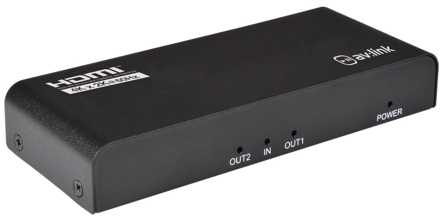 AV:Link HDMI 4K Splitter 1x2