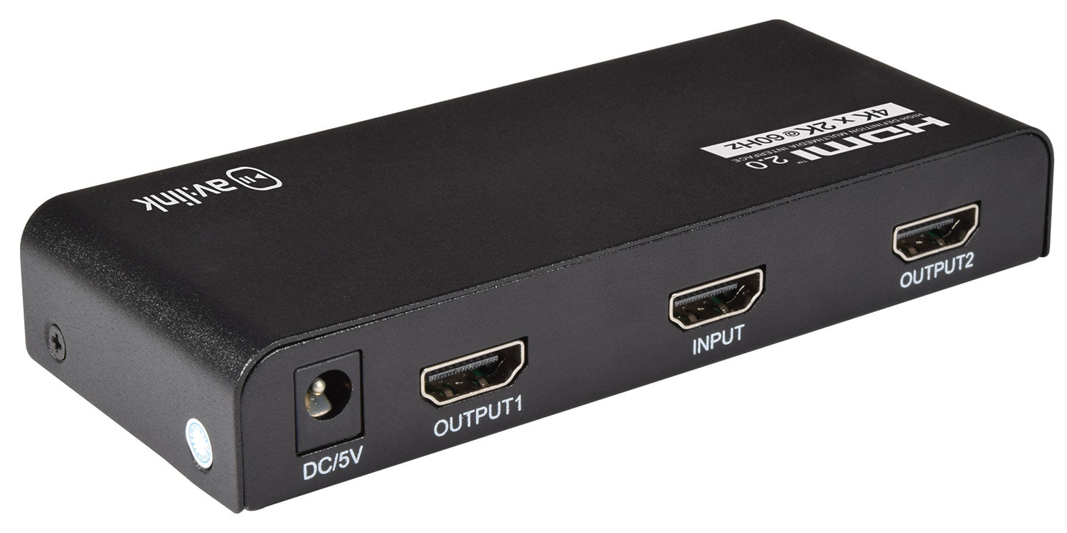 AV:Link HDMI 4K Splitter 1x2 - view 2