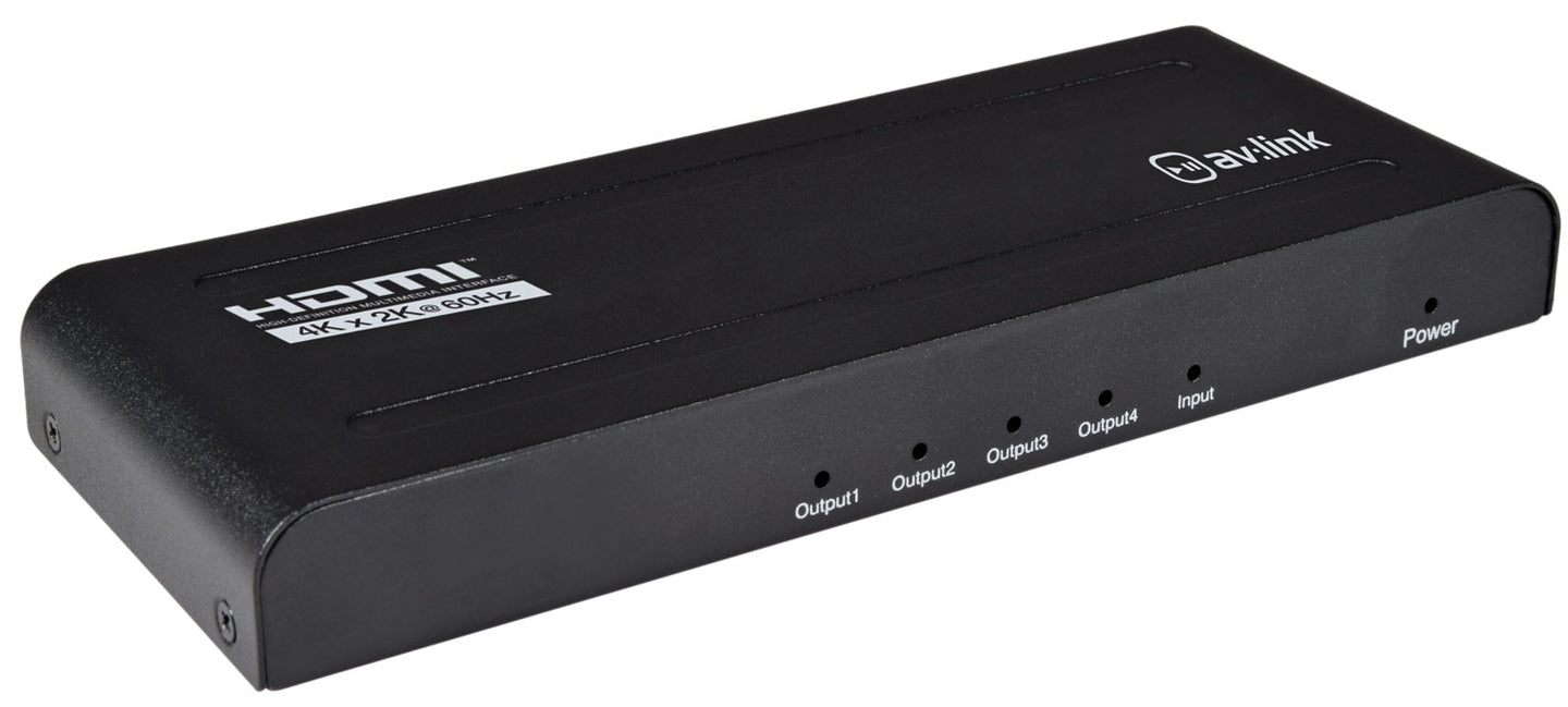 AV:Link HDMI 4K Splitter 1x4