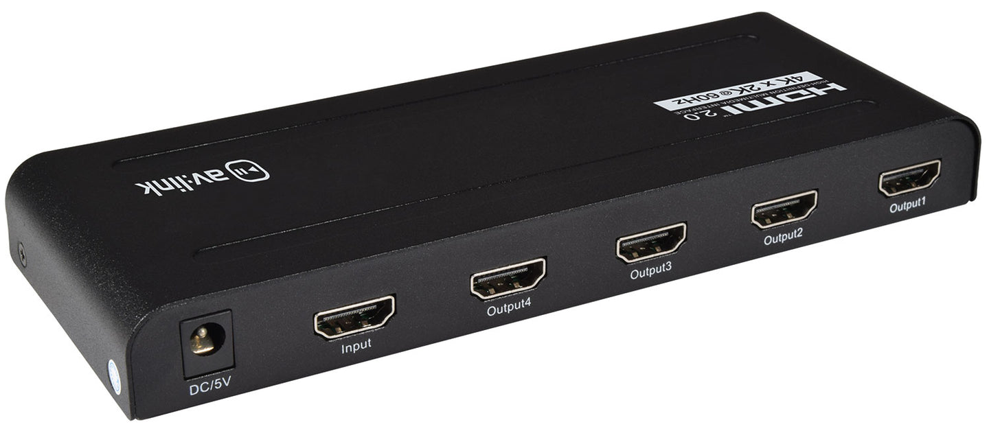 AV:Link HDMI 4K Splitter 1x4 - view 2