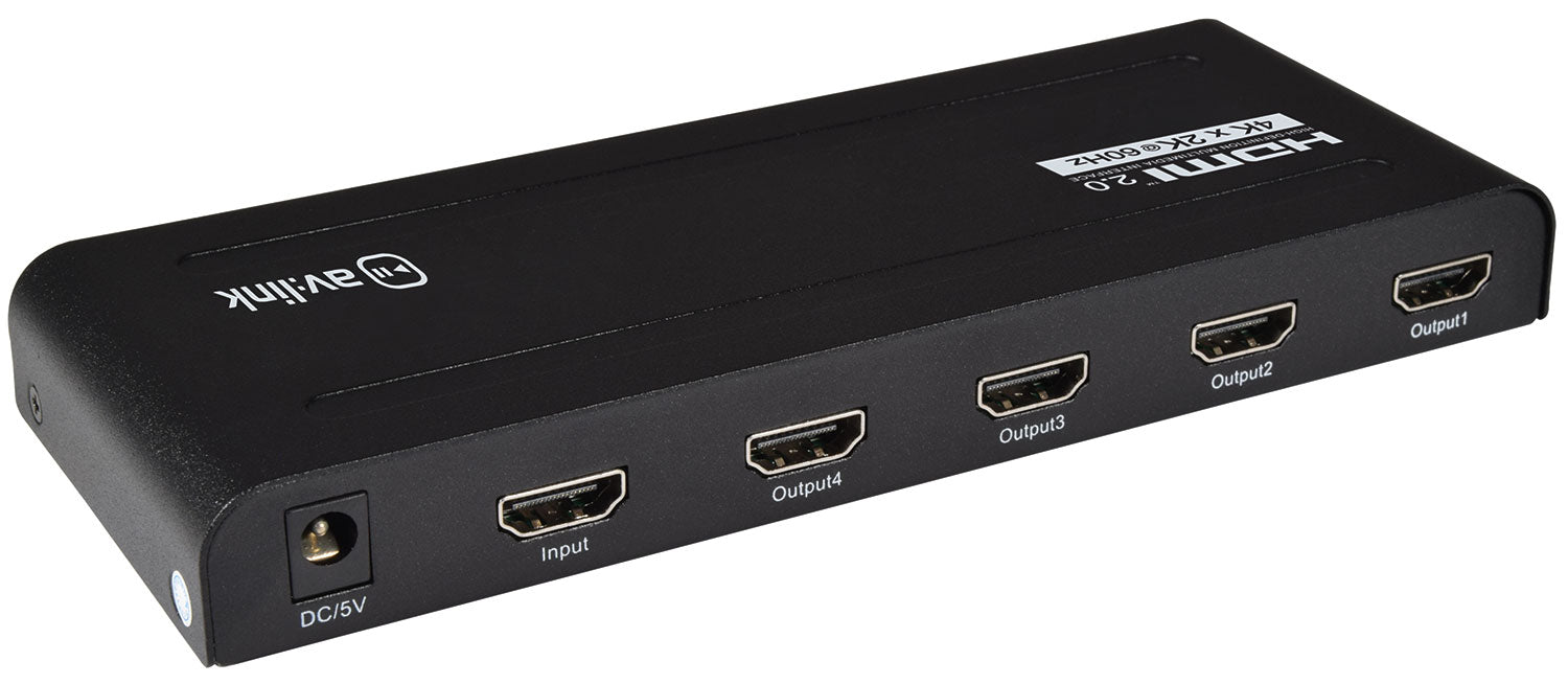 AV:Link HDMI 4K Splitter 1x4 - view 2