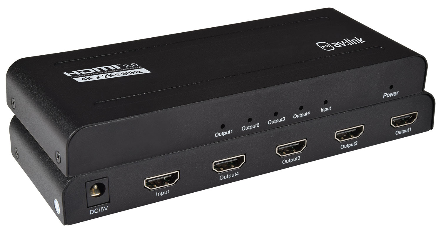AV:Link HDMI 4K Splitter 1x4 - view 3