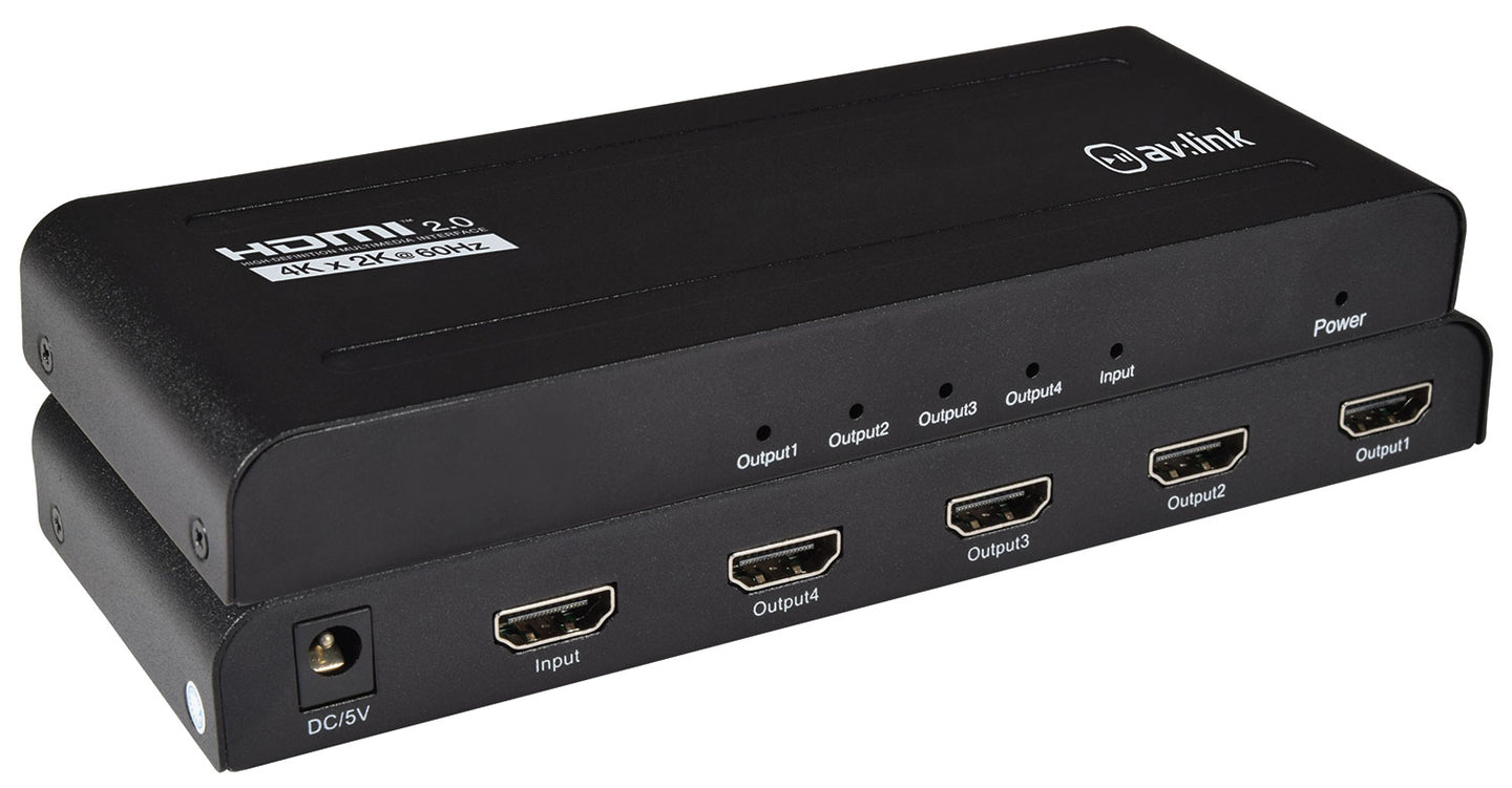 AV:Link HDMI 4K Splitter 1x4 - view 3