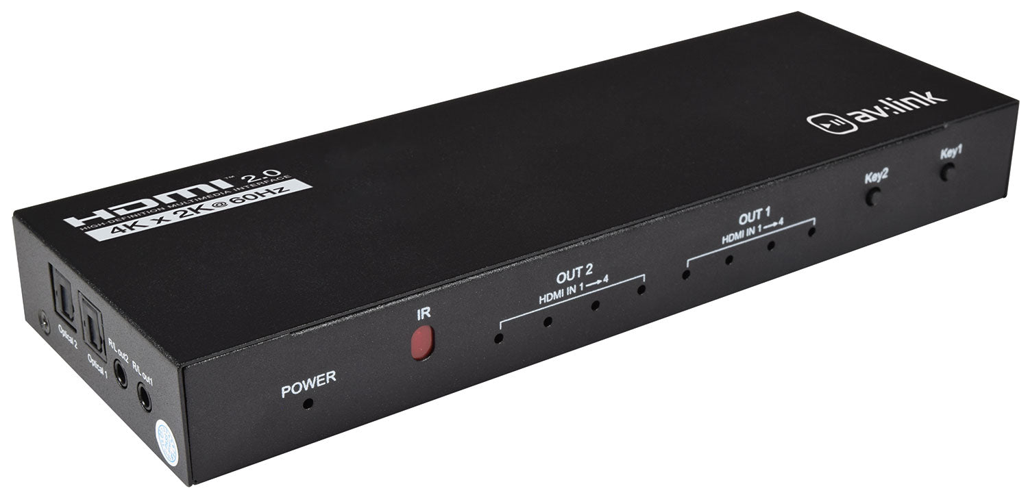 AV:Link 4K HDMI Matrix 4x2