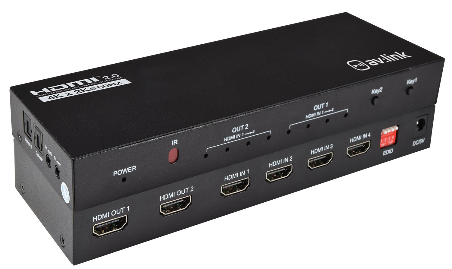 AV:Link 4K HDMI Matrix 4x2 - view 4
