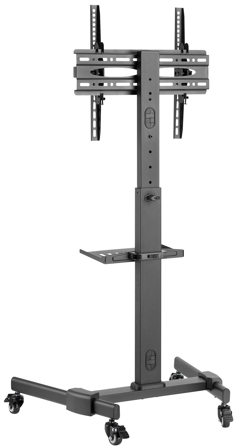 AV:Link Compact Height Adjustable TV Trolley with Shelf - view 4