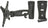 AV:Link Compact Full Motion Single Arm TV/Monitor Wall Bracket 13" to 42" - view 3