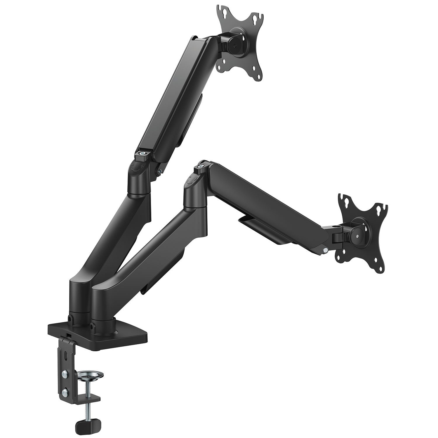 AV:Link Full Motion Dual Gas Spring Desktop Monitor Arm with USB Hub - view 2