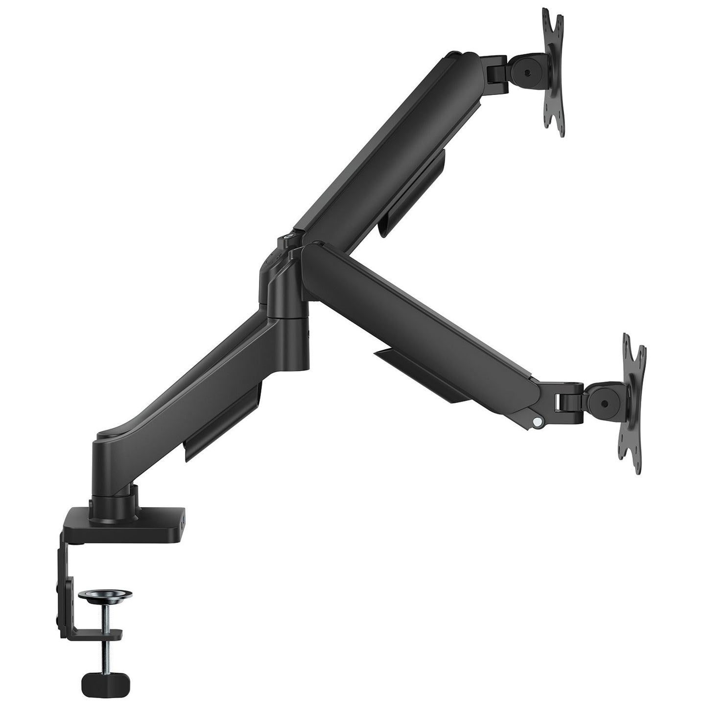 AV:Link Full Motion Dual Gas Spring Desktop Monitor Arm with USB Hub - view 3