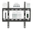 AV:Link Standard TV/monitor fixed wall bracket VESA 400x400 26" - 65" - view 10