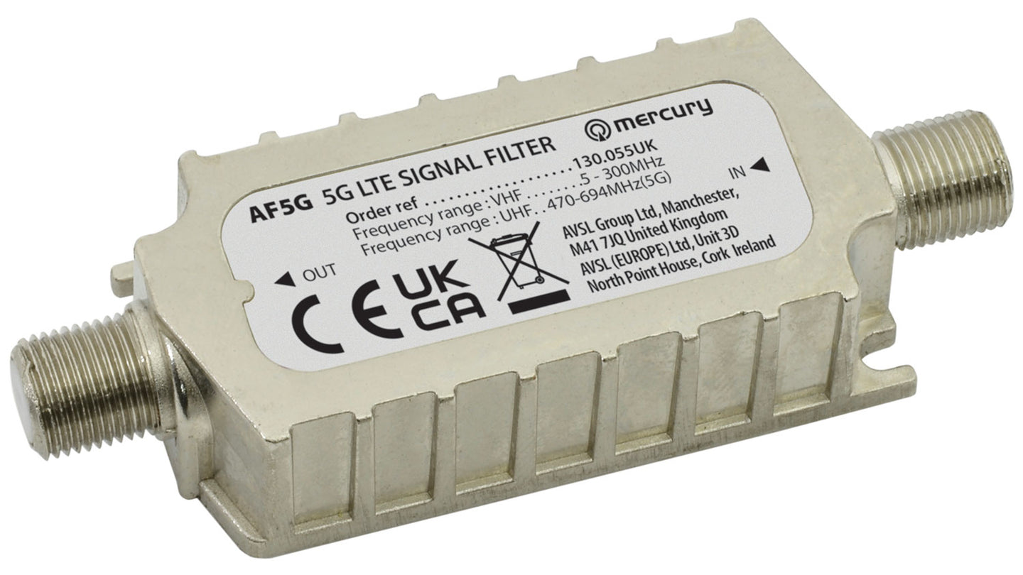 Mercury 5G LTE In-line Filter
