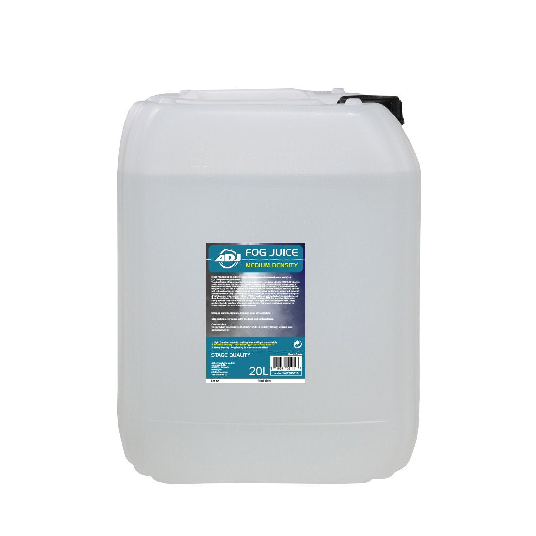 ADJ Fog Juice 2 Medium 20 Litre - Main View