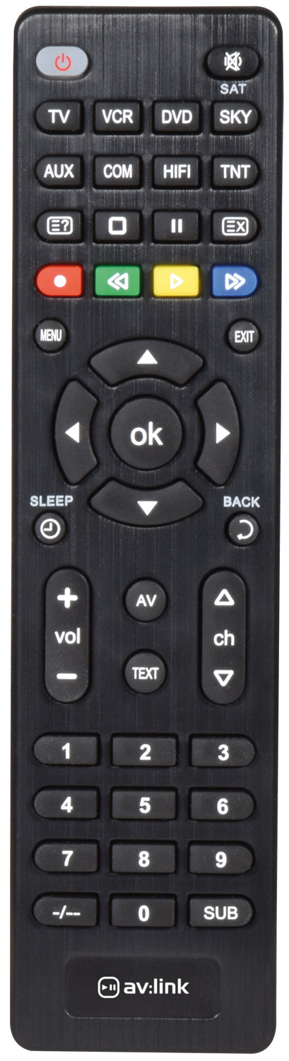 AV:Link 8-in-1 Universal Remote Control