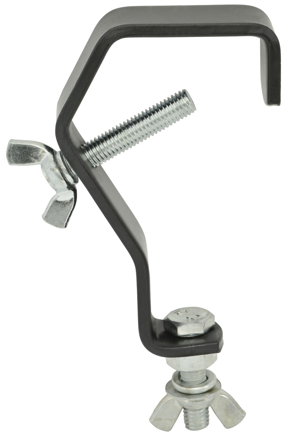 QTX G shape mounting hook - black version