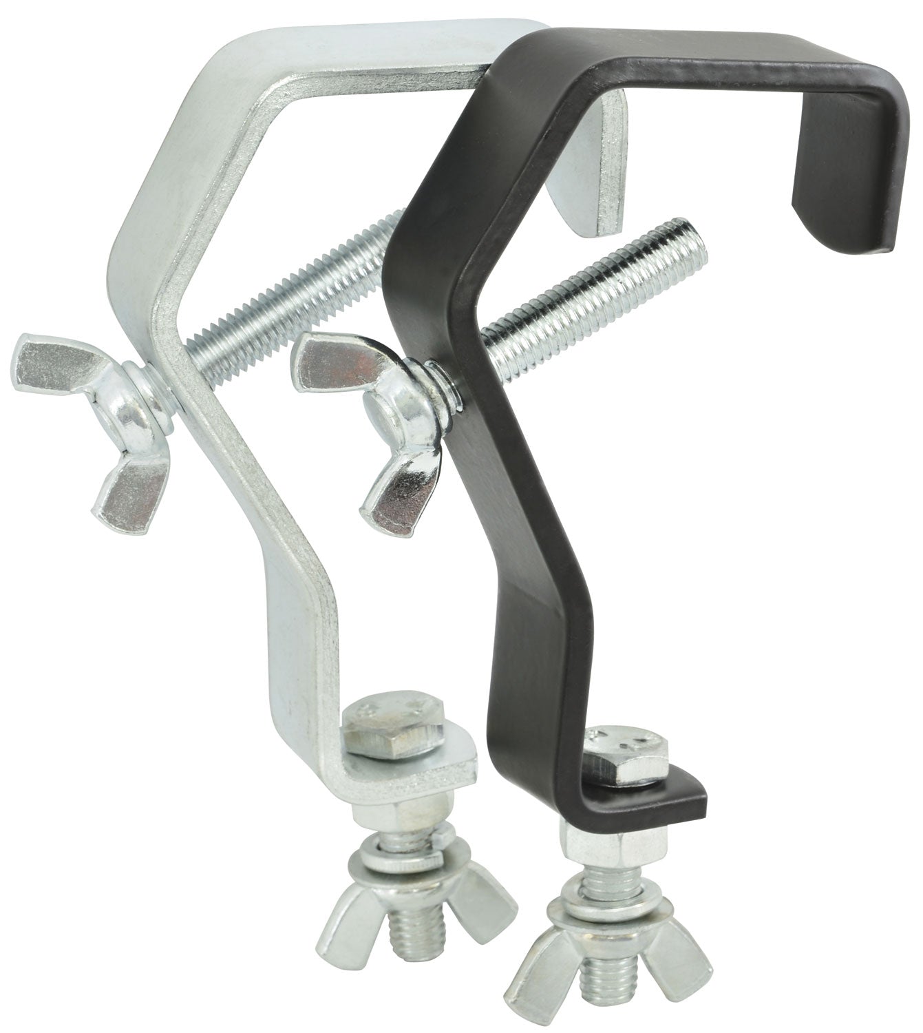 QTX G shape mounting hook - black version - view 2