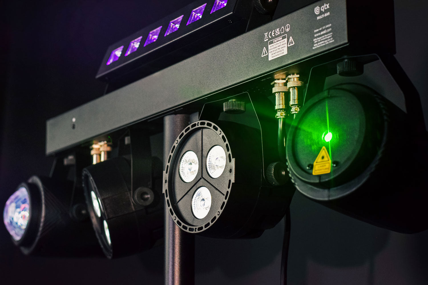 QTX LED Multi-Effects Bar with Tripod - view 3