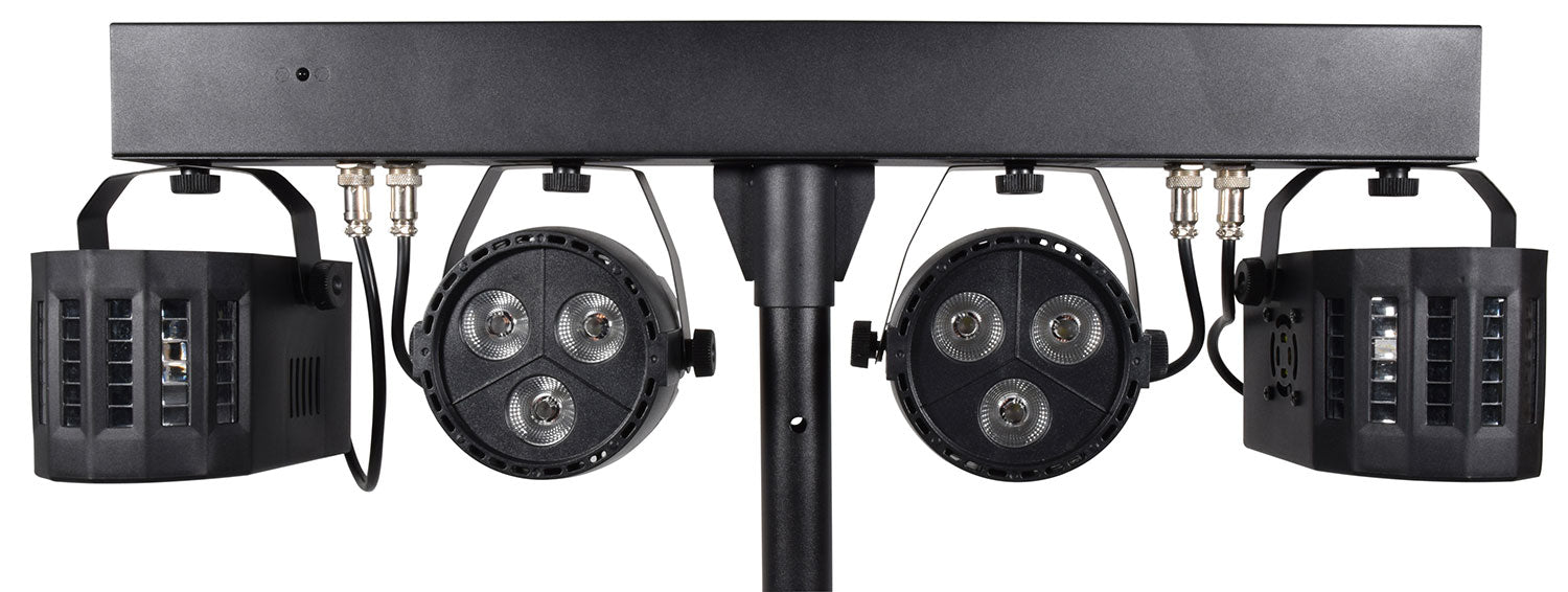 QTX Rechargeable LED Derby PAR Bar with Tripod - view 4