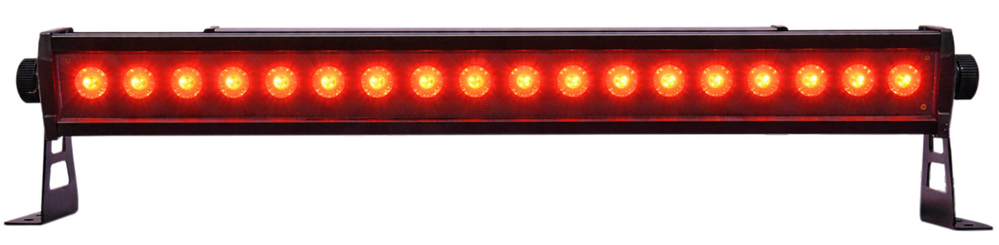 Citronic 18 x 18W Waterproof RGBWA/UV LED Wall Bar