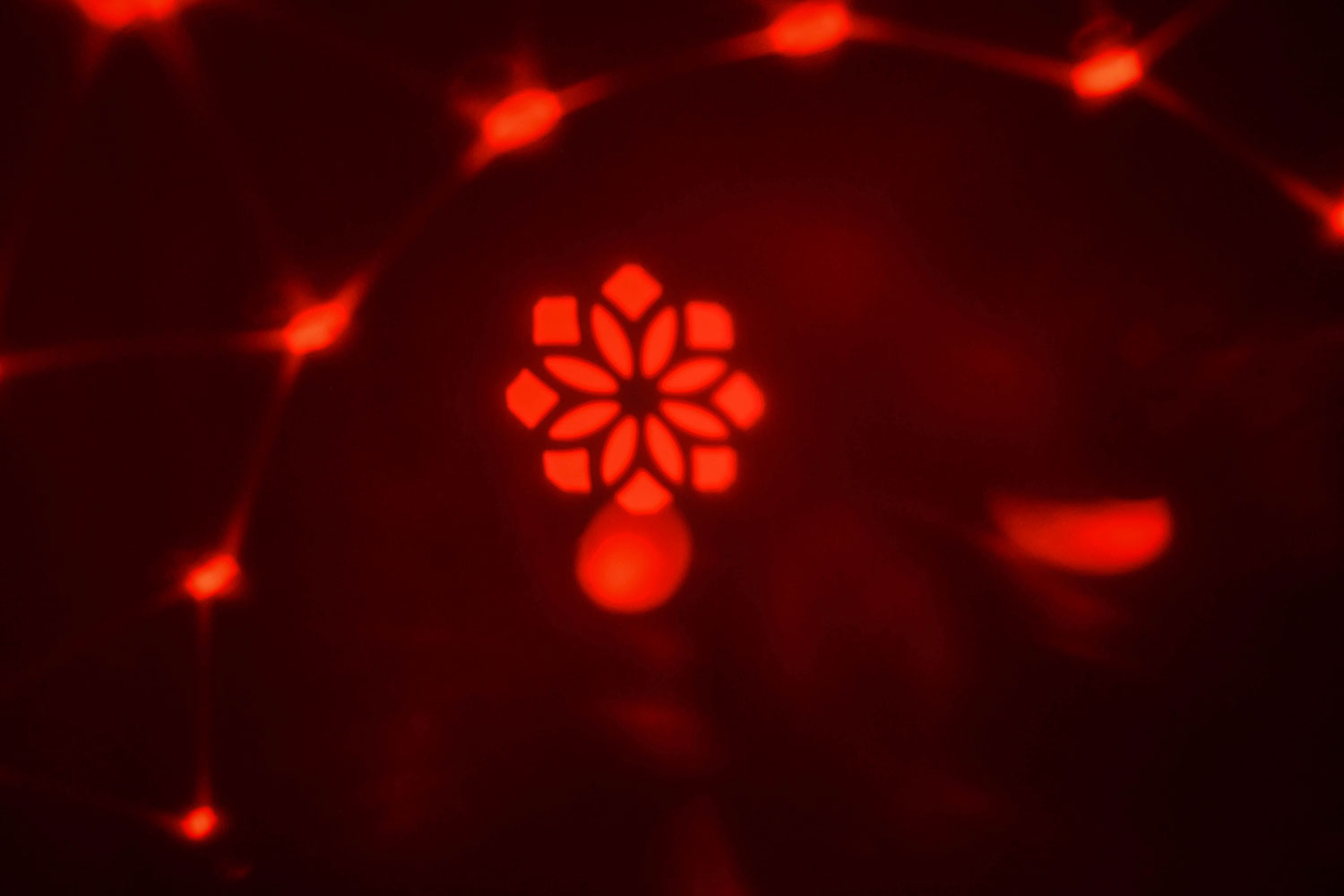 QTX Tabletop LED Light Effect with GOBOs - view 9