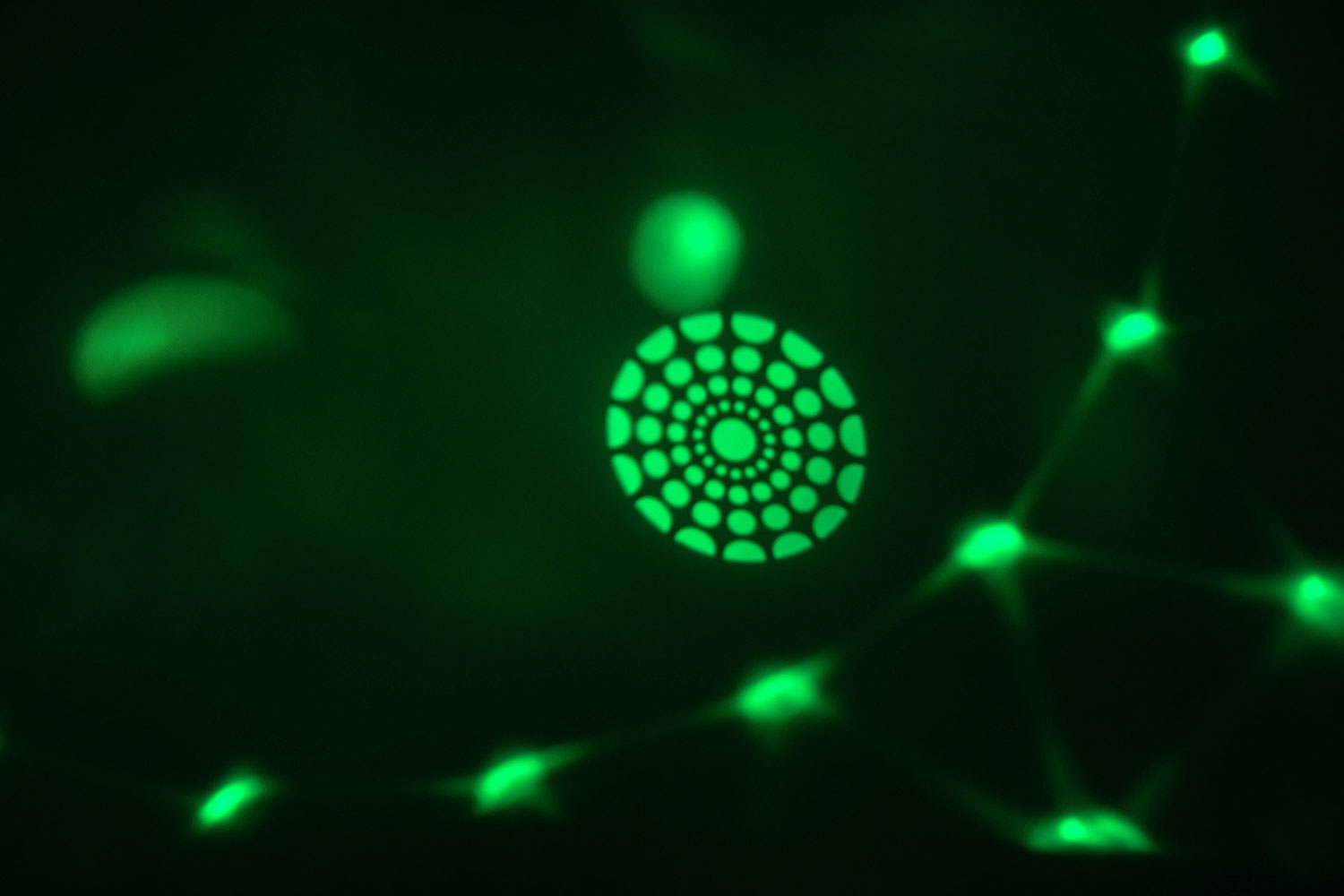 QTX Tabletop LED Light Effect with GOBOs - view 6