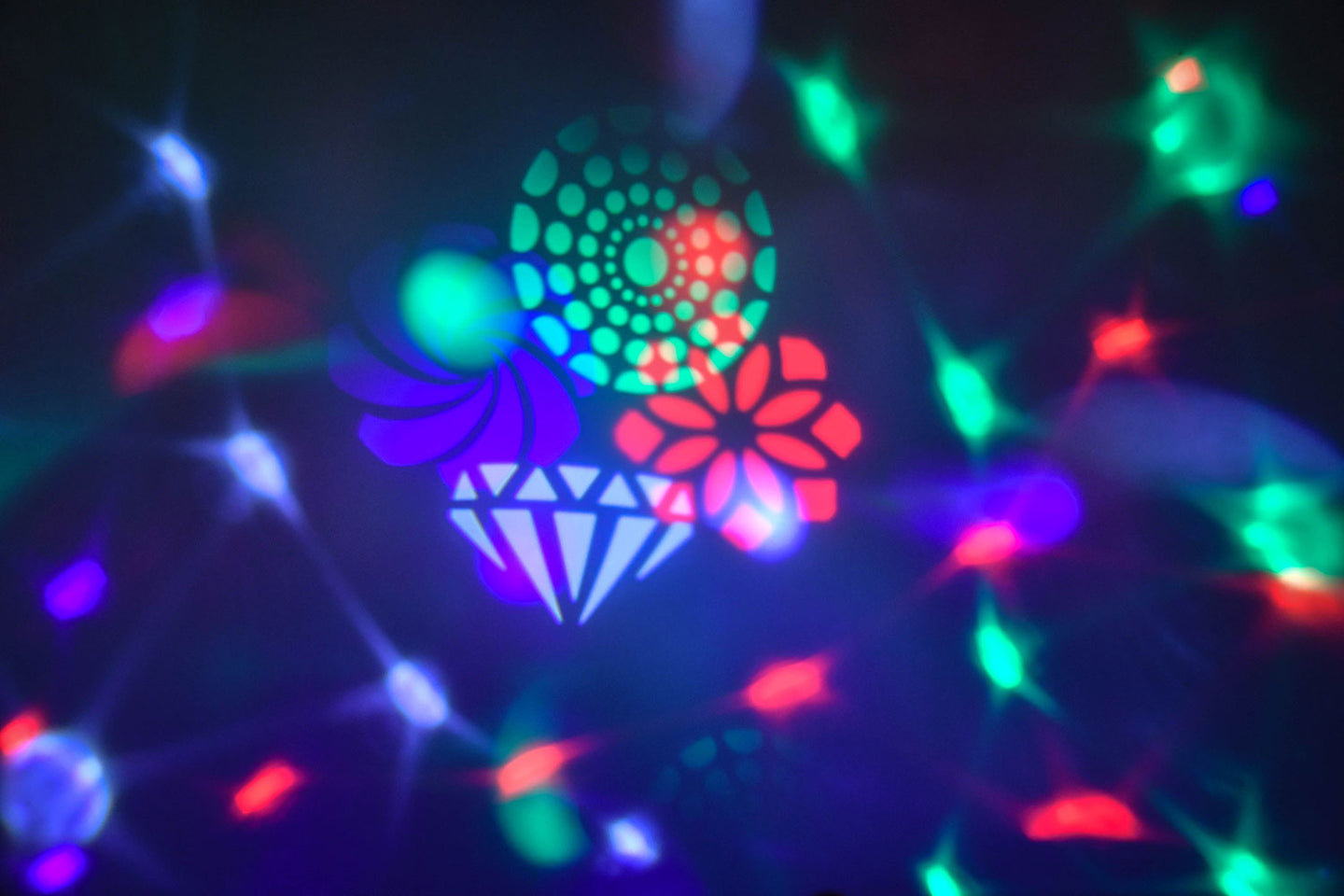 QTX Tabletop LED Light Effect with GOBOs - view 11