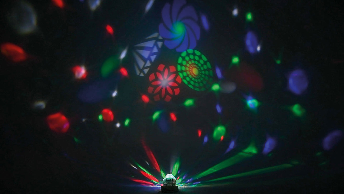 QTX Tabletop LED Light Effect with GOBOs - view 8