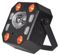 QTX Pentaflash: 5-in-1 LED & Laser Effect