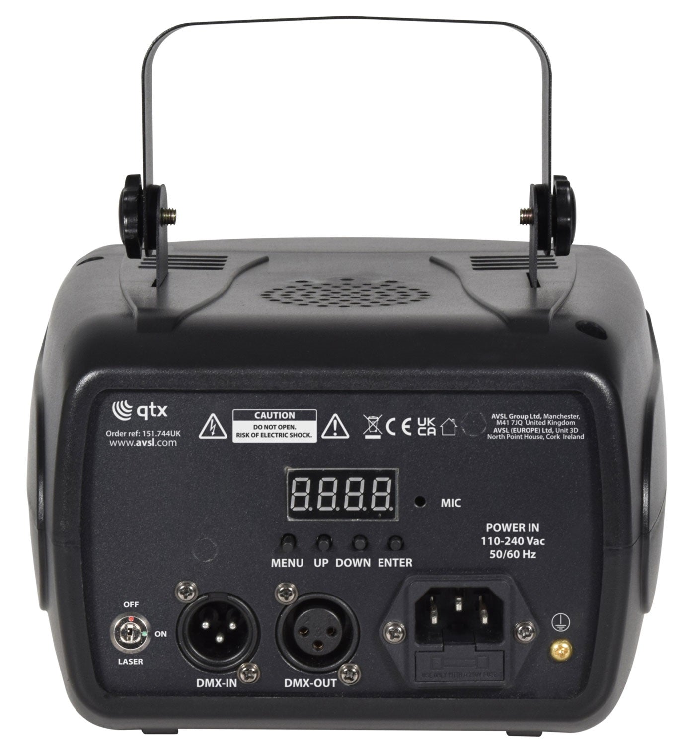 QTX Butterfly: 3-in-1 LED & Laser Effect - view 5