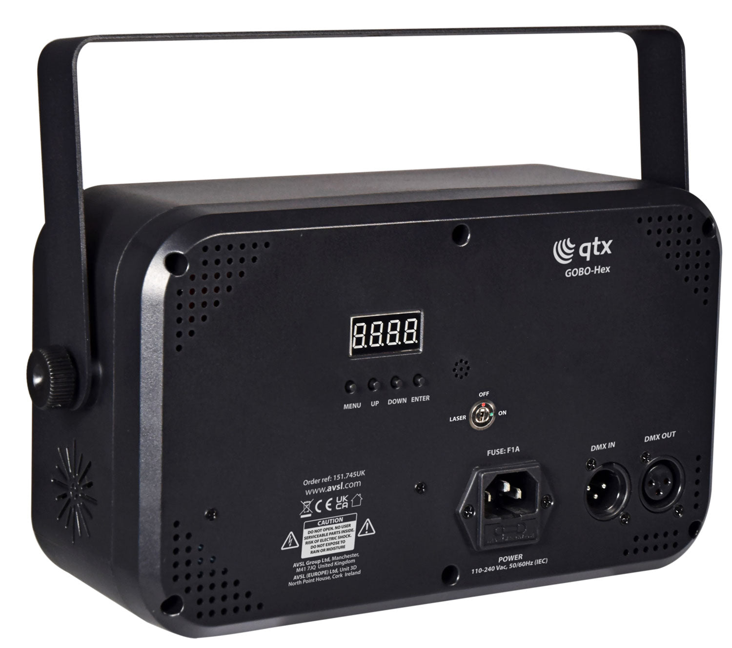 QTX 6in1 LED GOBO Effect Light - view 5