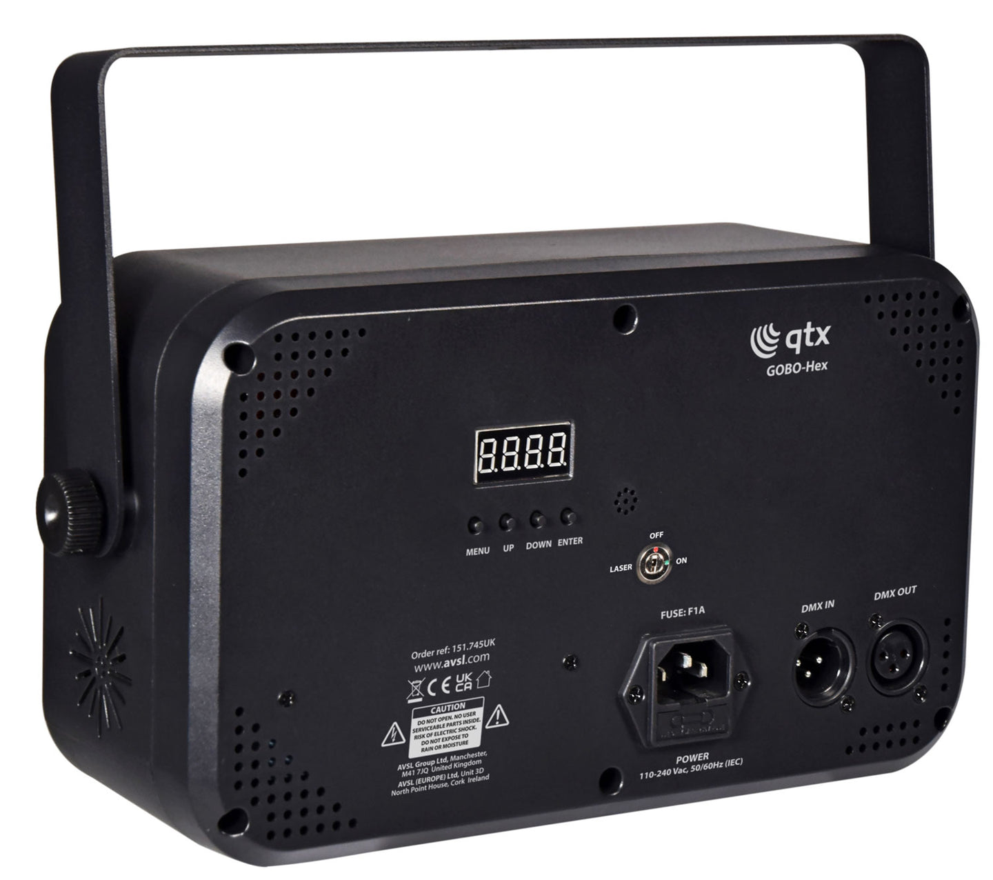 QTX 6in1 LED GOBO Effect Light - view 5