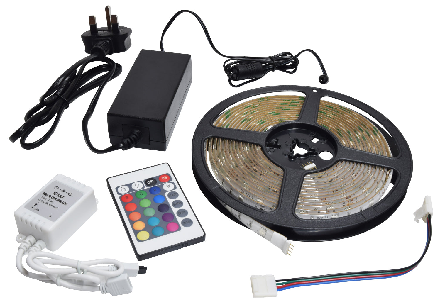 LYYT LED tape 5m - Multi-colour RGB