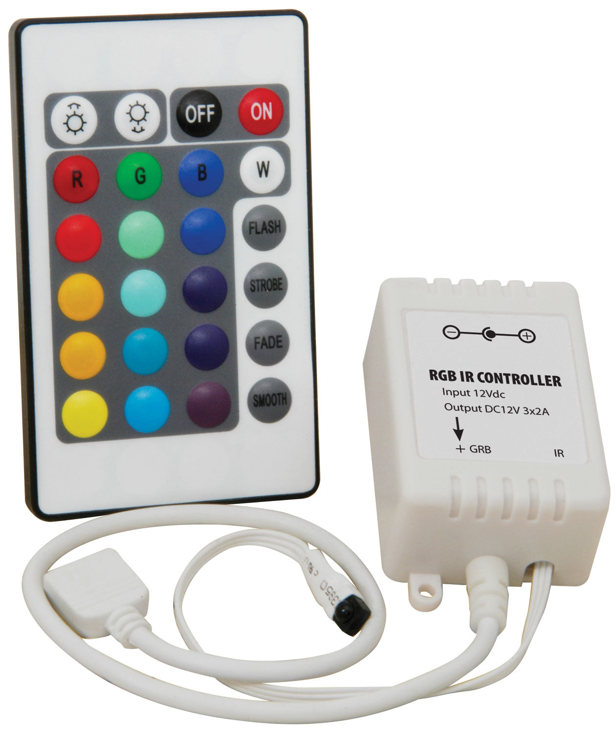 LYYT RGB Controller for LED tape with IR remote control