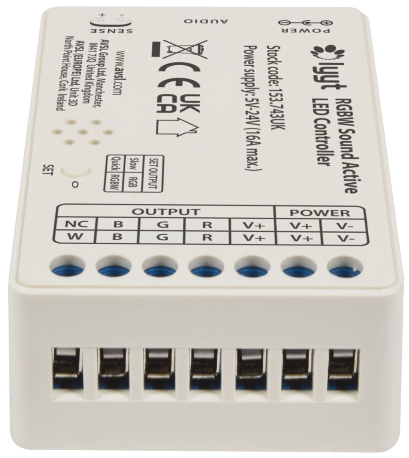 LYYT RGBW Sound Active Controller