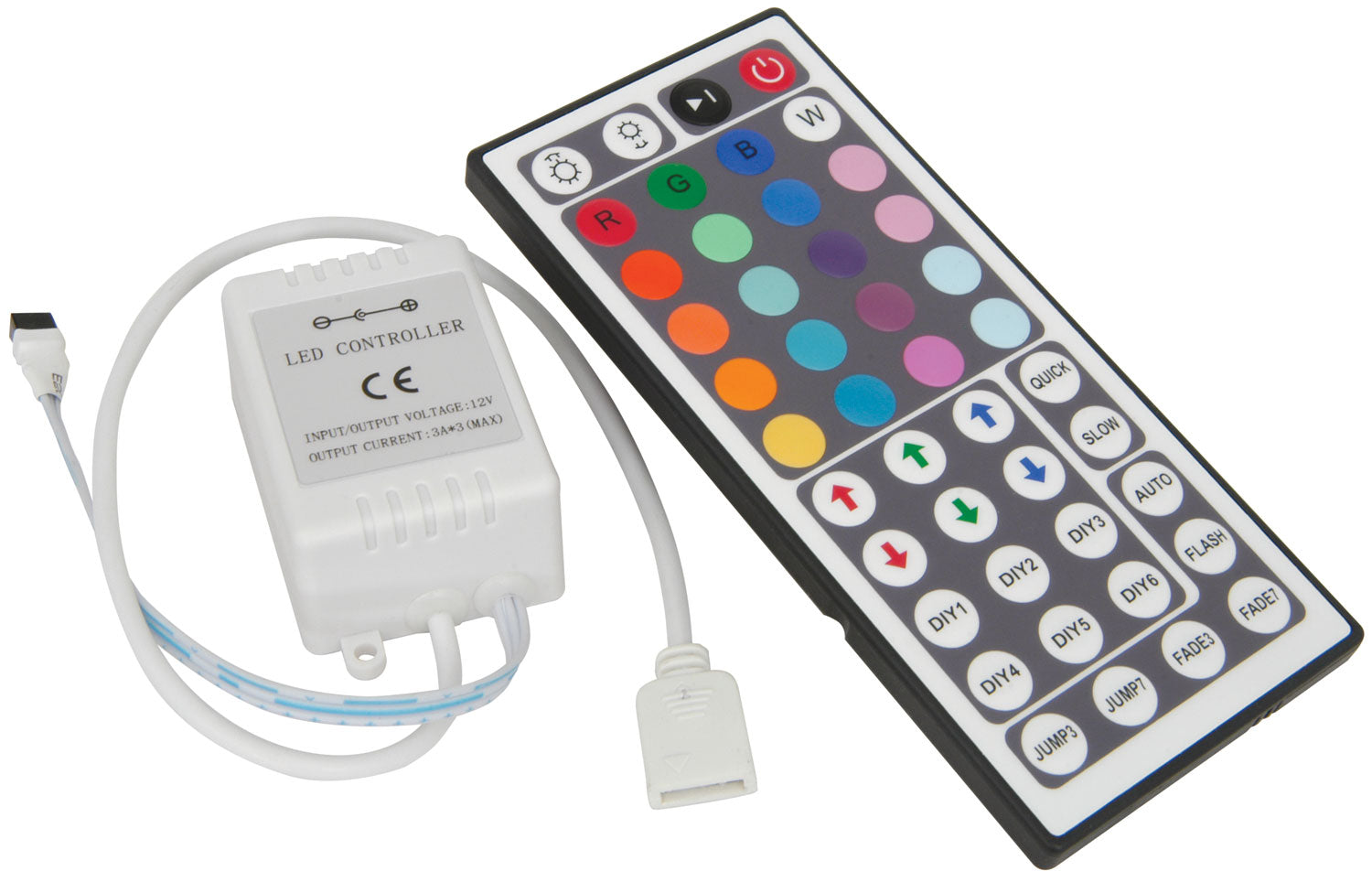 LYYT RGB Tape controller with 44 key multi function IR remote