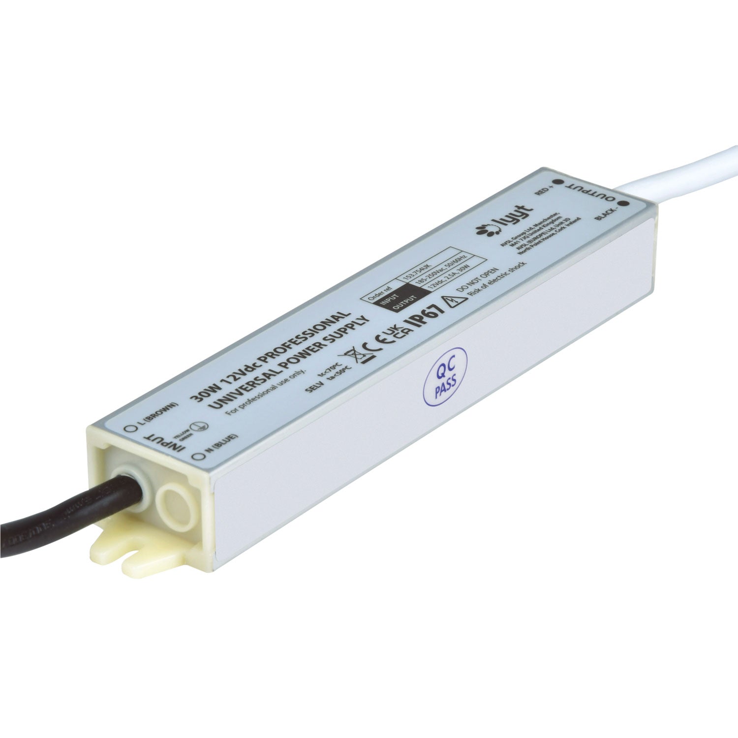 LYYT Power Supply 12Vdc 2.5A 30W