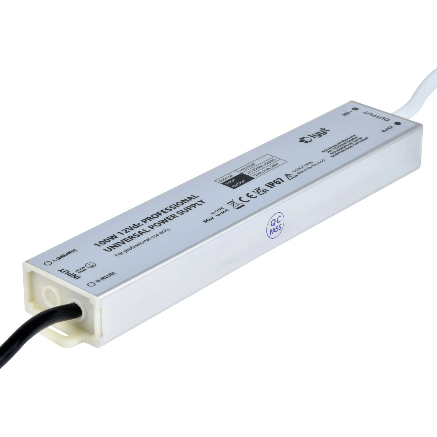 LYYT Power Supply 12Vdc 8.3A 100W