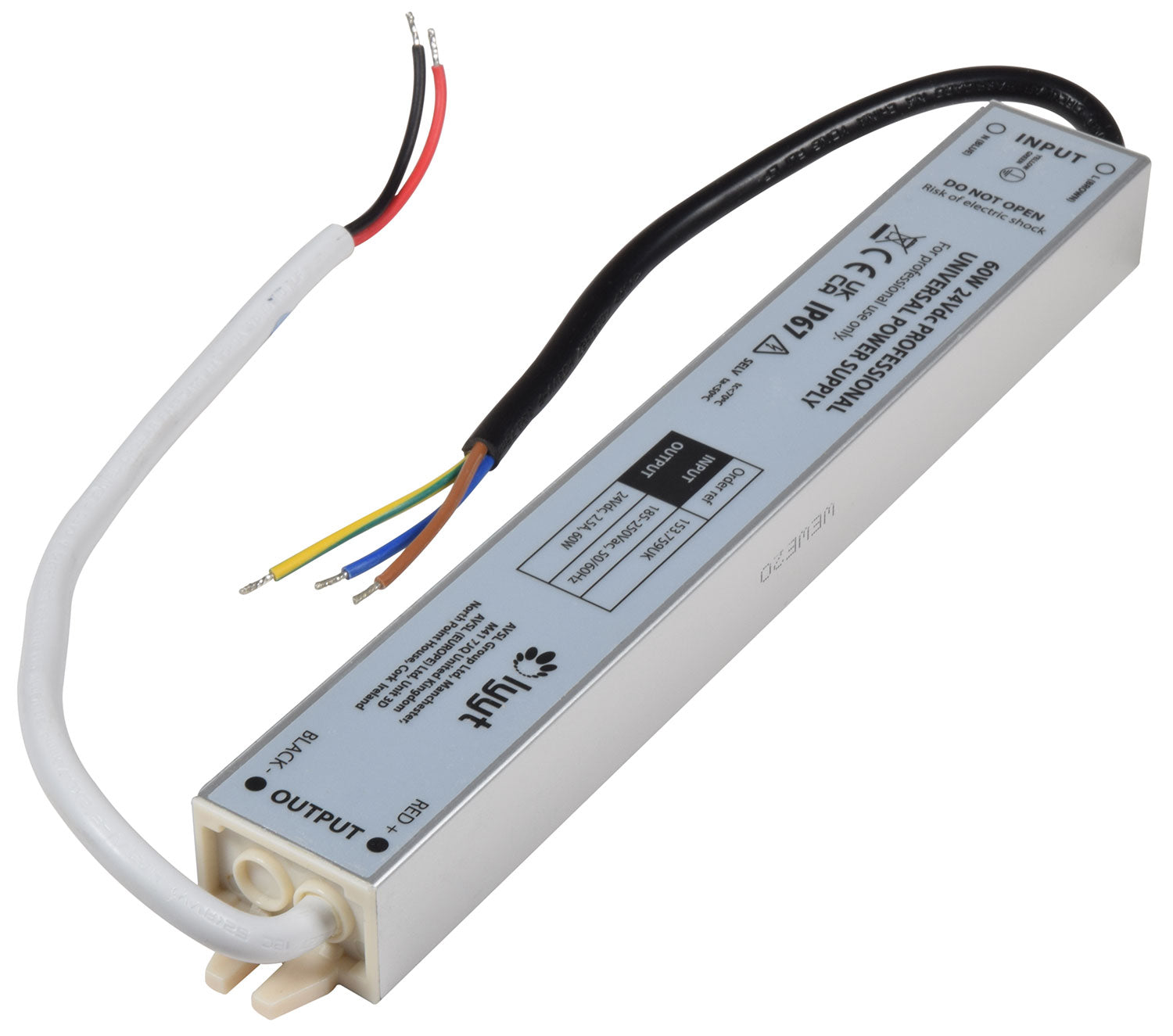 LYYT Power Supply 24Vdc 2.50A 60W