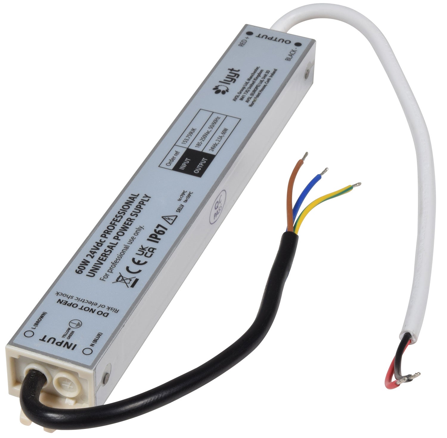 LYYT Power Supply 24Vdc 2.50A 60W - view 2