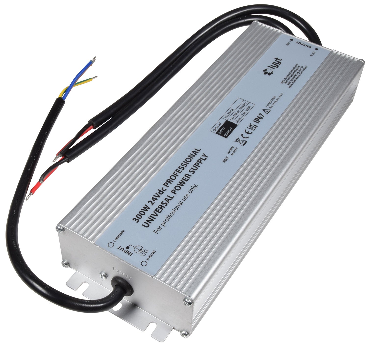 LYYT Power Supply 24Vdc 12.5A 300W - view 2