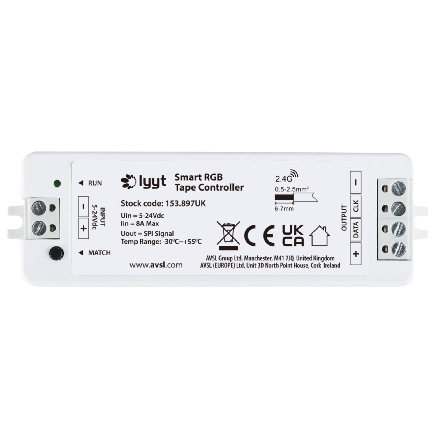 LYYT Smart RGB Tape Controller