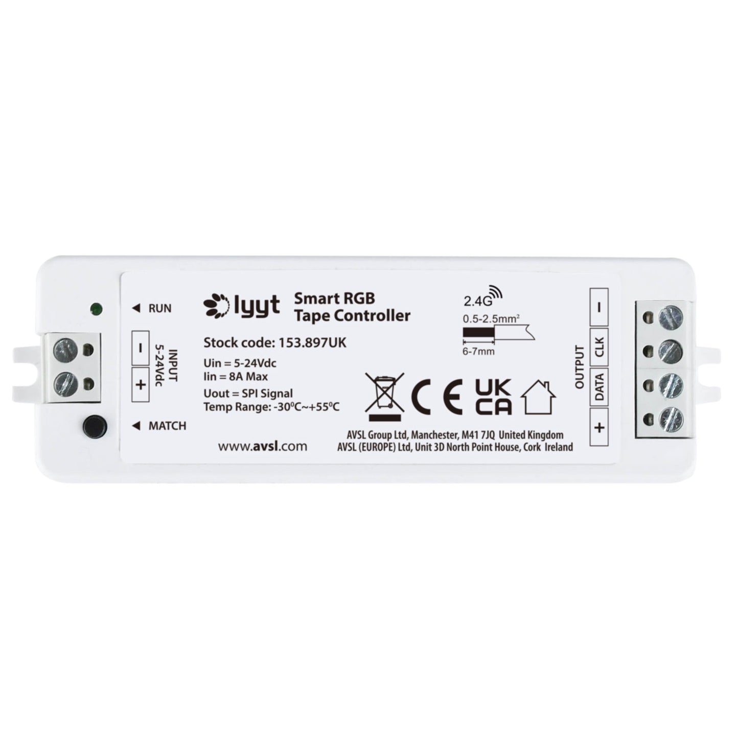 LYYT Smart RGB Tape Controller