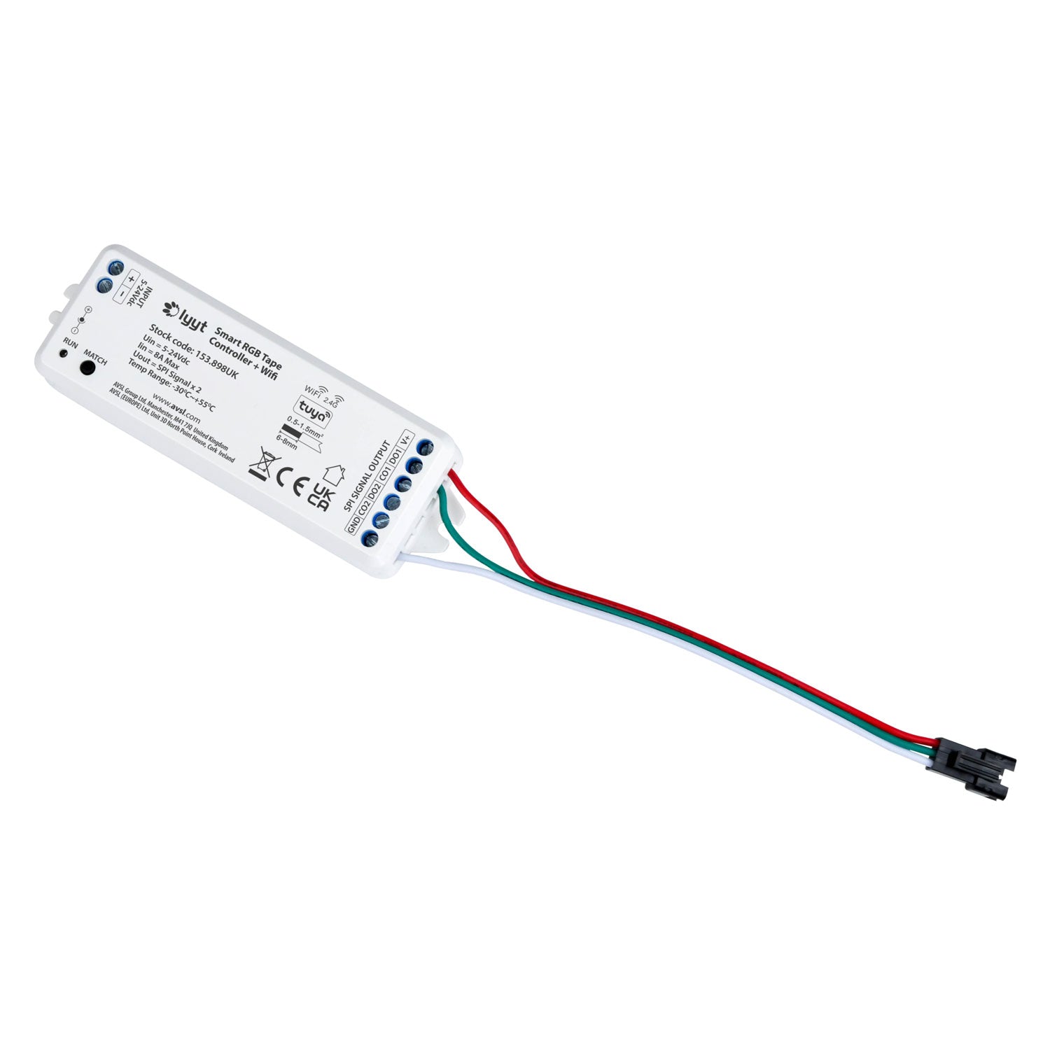 LYYT Smart RGB Tape Controller+WiFi - view 2